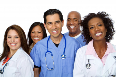 Diverse Group of Medical Care Providers